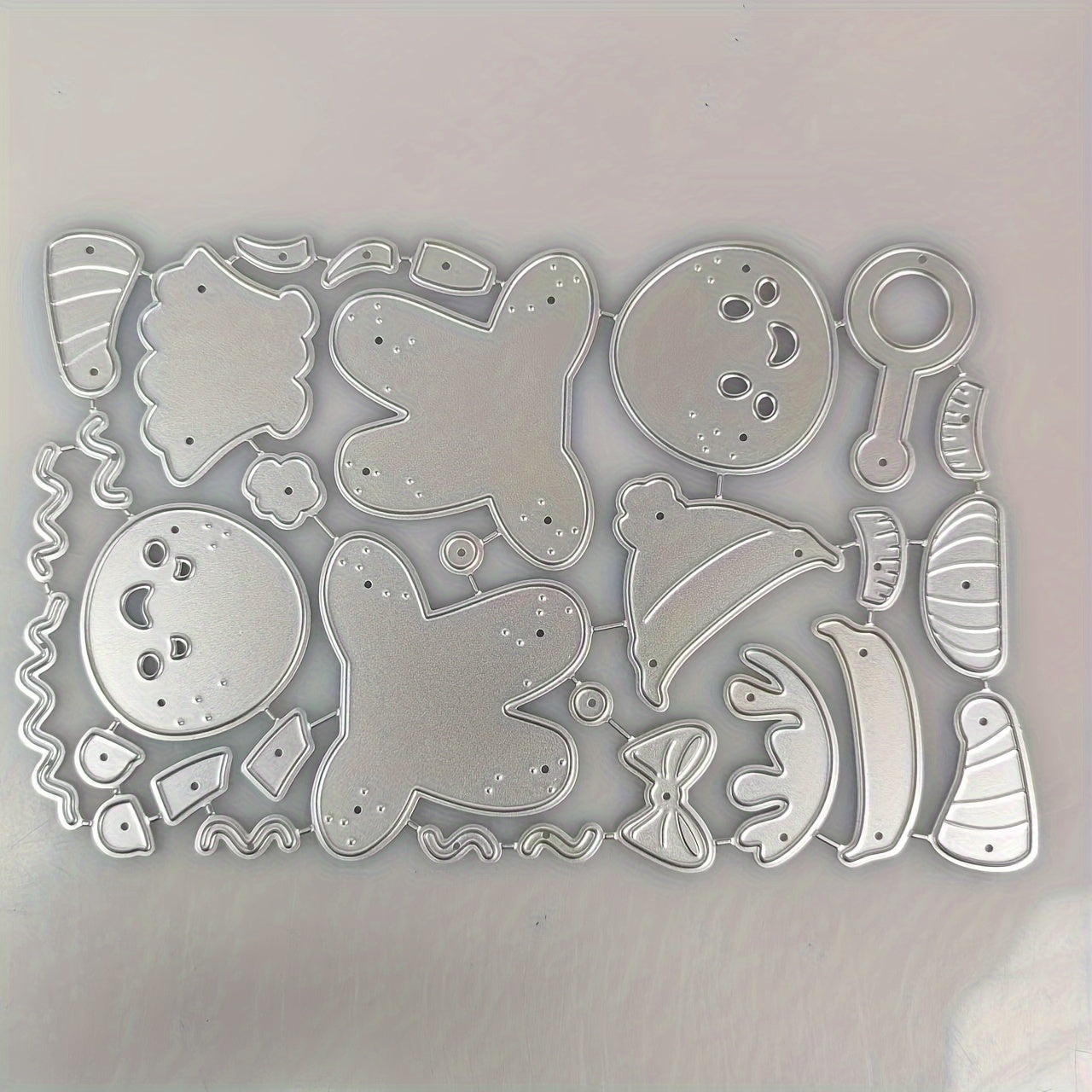 1Pc Christmas Gingerbread Man Metal Cutting Dies Stencil For DIY Scrapbooking