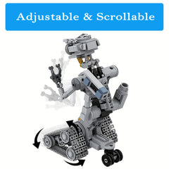 Robot Building Block Kit Short Circuit Robot Toy for Kids