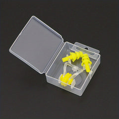 Swim Safely Earplugs & Nose Clip Set with Box