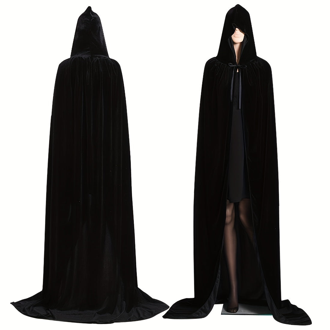 Vampires Hooded Cloak Red Dracula Cap Horror Cosplay