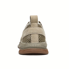 Men's Slip On Athletic Shoes with Shoelaces