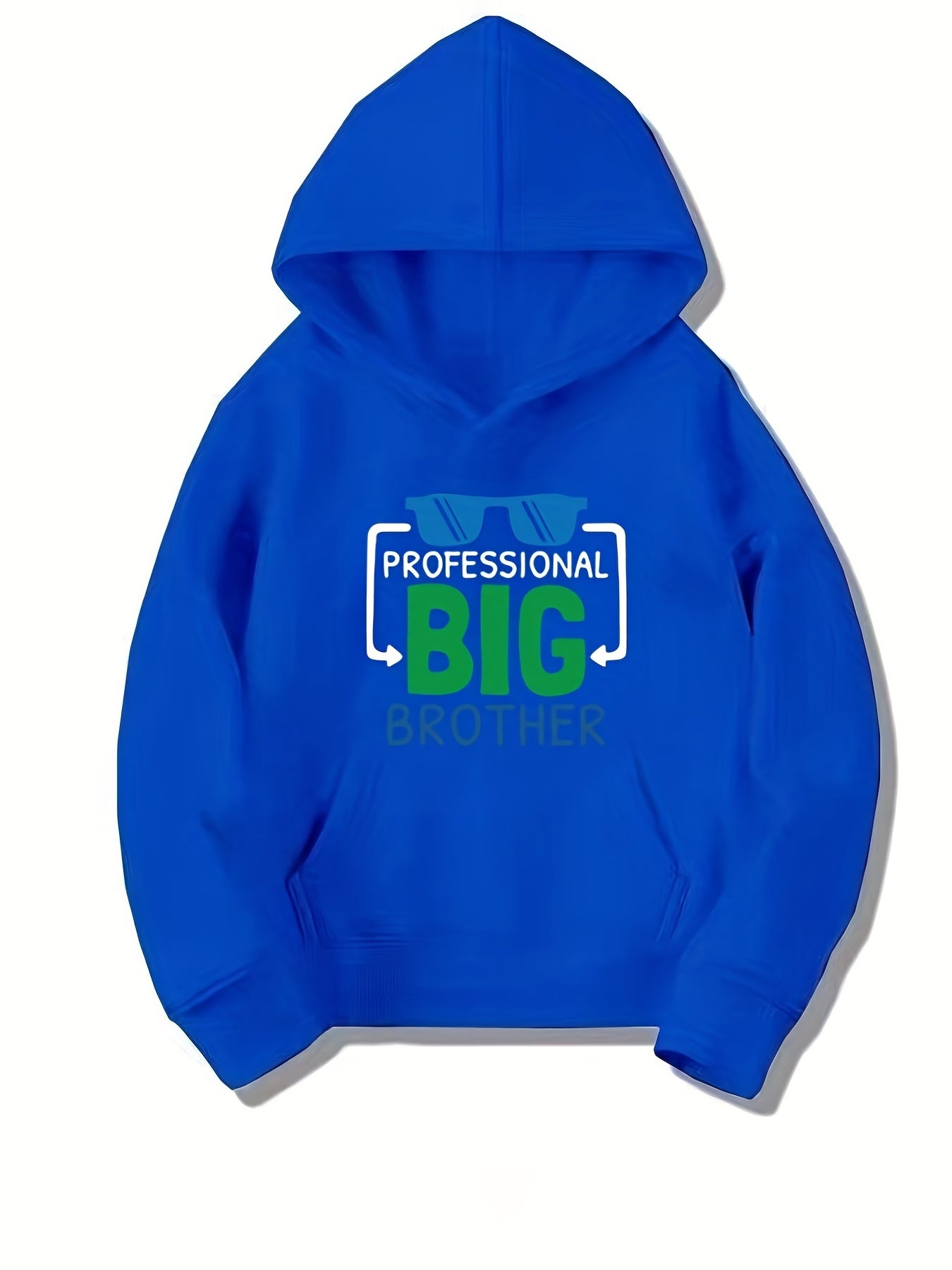PROFESSIONAL BIG BROTHER Letter Print Boys Casual Pullover