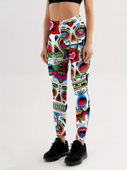 Women's Printed Skinny Trousers for Stylish Comfort
