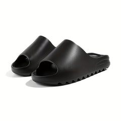 Men's Non Slip Open Toe Slip On Slides Soft Sole Slippers