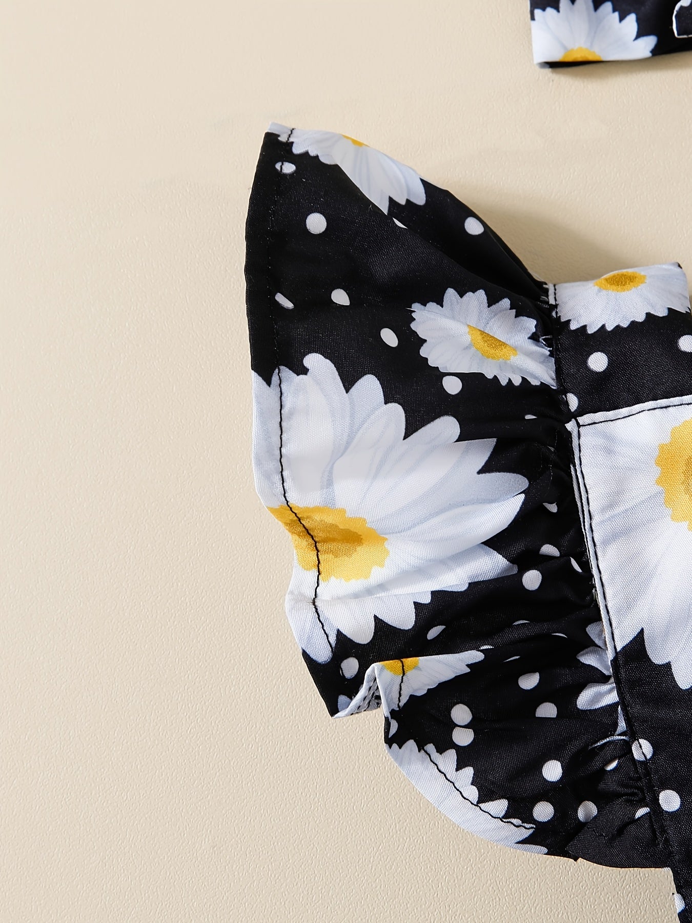 Newborn Baby Girl Romper & Headband Set, Summer Clothes