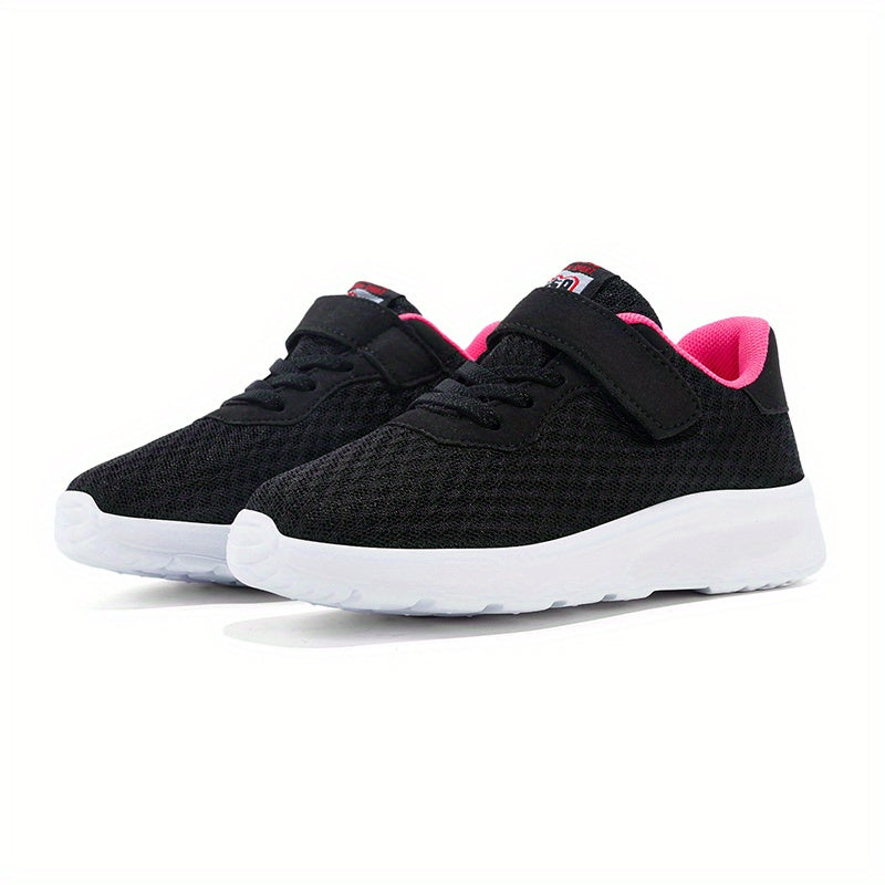 Girls Ultralight Breathable Sneakers for Outdoor Running