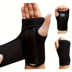 Adjustable Steel Plate Wrist Guard for Sports Protection