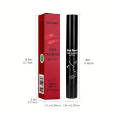 Vegan Matte Lipstick Long Lasting Waterproof Velvet Texture 12 Red Series