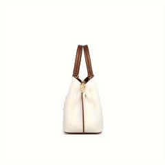 Vintage Style Large Capacity Handbag Casual Tote Ladies Top Handle Shoulder Bag