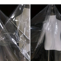 Transparent TPU Fabric Waterproof Plastic Fabric 0.91m x 2.74m