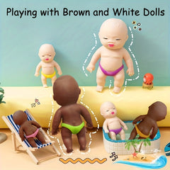 Mini Doll Stress Relief Squeeze Toy Underwear