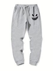 Men's Graphic Drawstring Joggers Casual Sweatpants