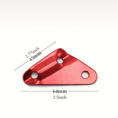 10pcs Tent Rope Buckles Aluminum Alloy Camping Wind Rope Stopper