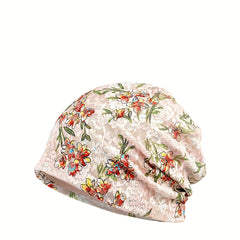 Unisex Lace Baggy Slouchy Beanie Chemo Cap For Cancer Patients