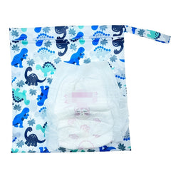 Waterproof Wet and Dry Diaper Bag - Cartoon Pattern