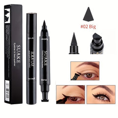 Double Head Eyeliner Eye Stamp Pen Cat Eye Liquid Stamp Wing Shapes Eyeliner Pen