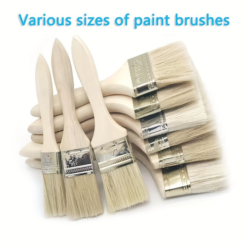 2pcs Plastic Bristle Brushes for Painting Dust Removal & Cleaning