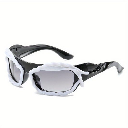 Men's Distorted Sense Hip hop Sunglasses