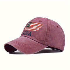 Flag Embroidery Baseball Cap Hip Hop Sports Hat