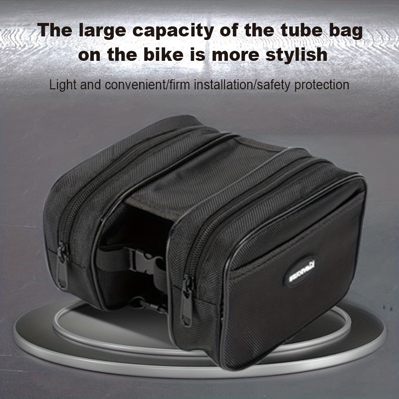 Multifunctional Bike Handlebar Bag Wear-resistant Mountain Bike Saddle Bag