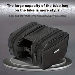 Multifunctional Bike Handlebar Bag Wear-resistant Mountain Bike Saddle Bag