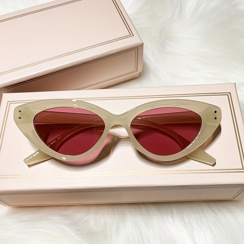 Cat Eye Sunglasses Casual Gradient Lens Glasses UV400