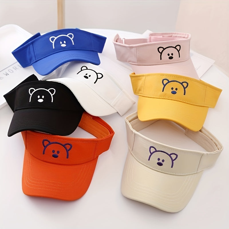 Kids Sun Visor Hat Travel Baby Hat Sun Peaked Hat
