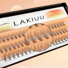 60 Clusters 10D Fish Tail Eyelash Extension DIY Lash