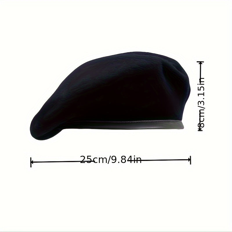 Vintage US Military Style Wool Beret Men's Wool Beret