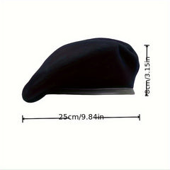 Vintage US Military Style Wool Beret Men's Wool Beret