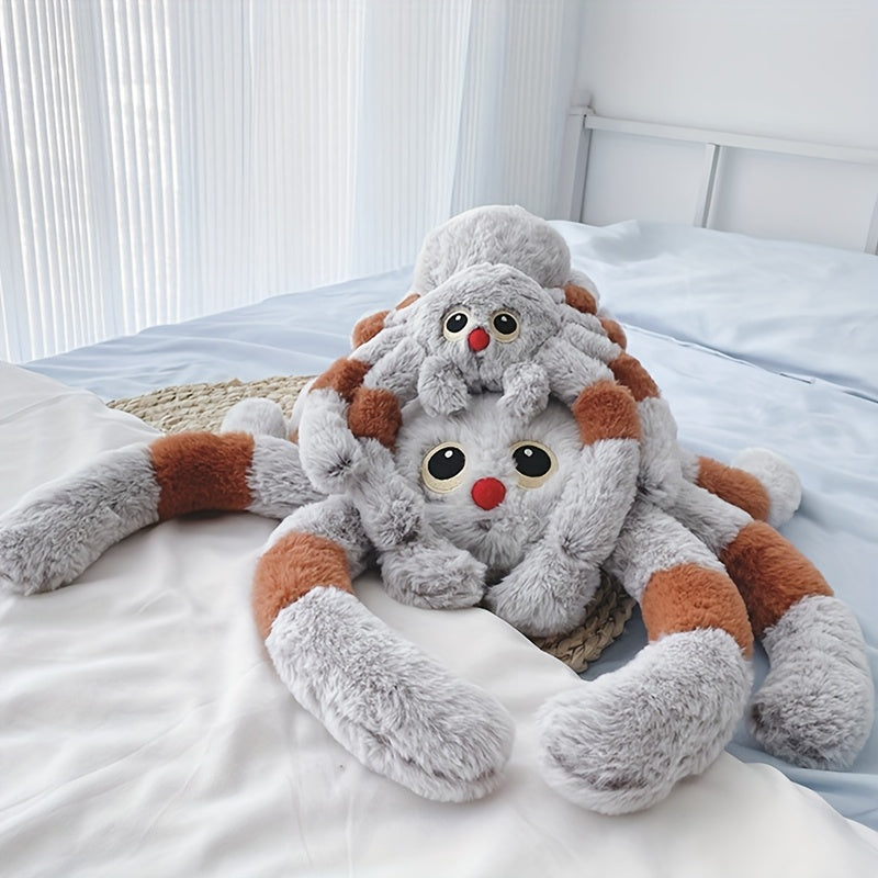 Soft Spider Plush Toy - Fun Animal Plush for Room Decor & Gifts
