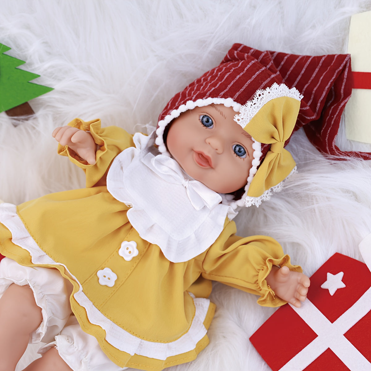 Realistic Reborn Doll WERFLOT 13 Lifelike Soft Body Newborn Baby Doll