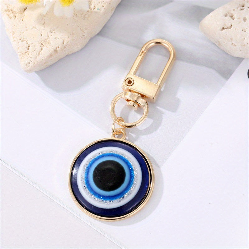 Evil Eye Keychain Amulet Purse Bag Charm Men Women Gift