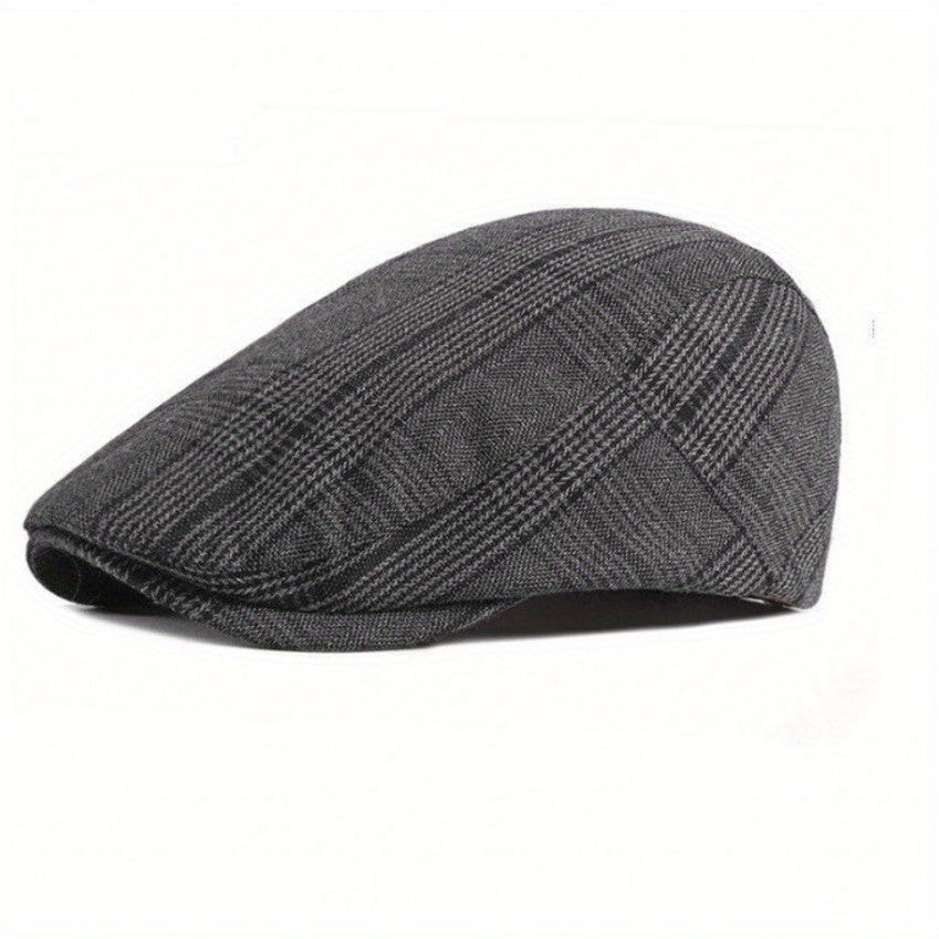 Adjustable Summer Mens Peaked Cap British Style Outdoor Sport
