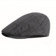 Adjustable Summer Mens Peaked Cap British Style Outdoor Sport