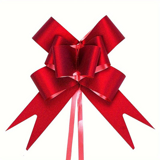 10pcs Colorful Golden Onion Pull Flower Christmas Gift Packaging