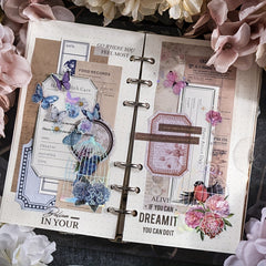 2pcs Butterfly Birdcage Stickers - Creative Wall Decor