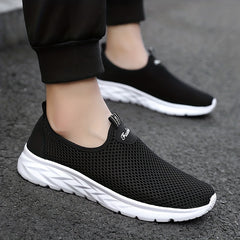 Men's Slip On Casual Shoes Breathable Lightweight for Traveling Jogging
