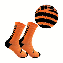Breathable Mid Calf Socks for Cycling Outdoor Sports Crew Socks
