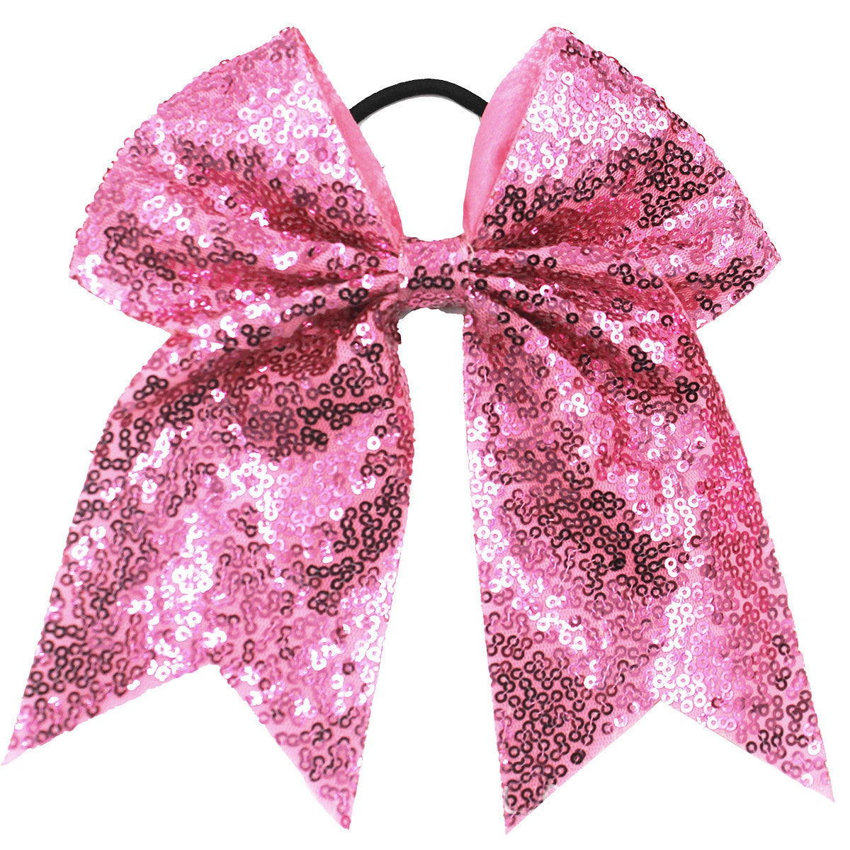 Cartoon Sequin Bow Hair Ties, Girls Hair Accessories, Holiday Gift