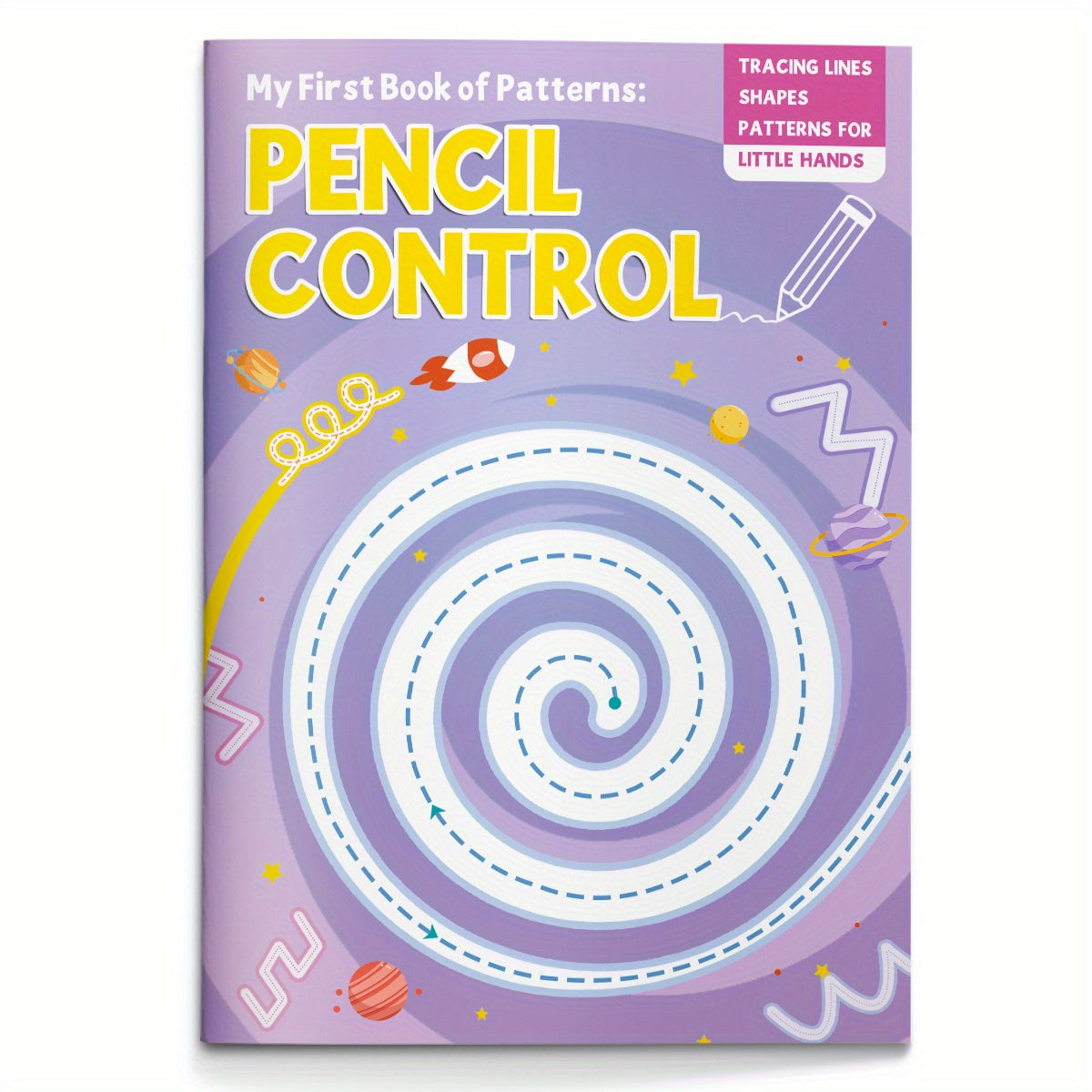Pen Control Workbook Kids 5 7 Alphabet Numbers Shapes Tracing Practice
