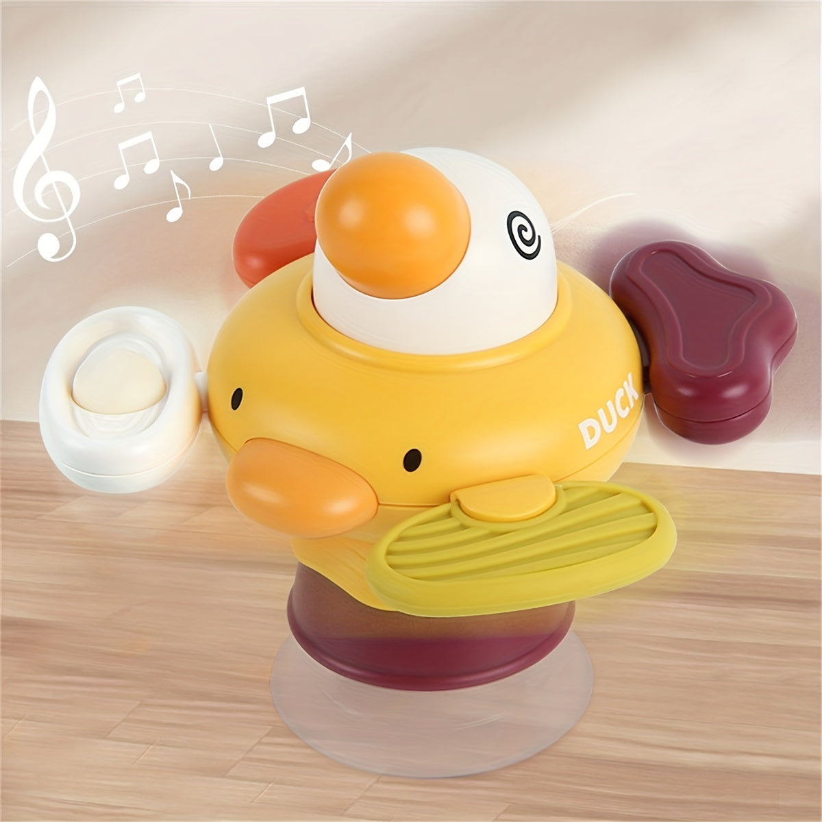 Baby Spinner Toy Rotating Suction Cup Spinning Top Animal Spin Sucker