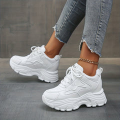 Women's Thick Bottom Sneakers Comfortable Non slip Sports Shoes