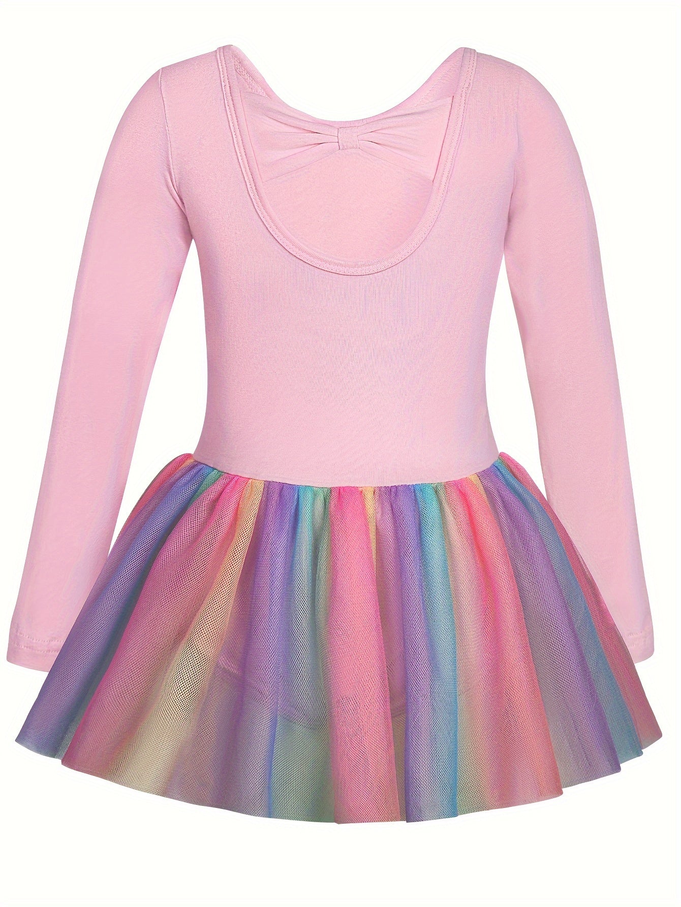 Unicorn Print Rainbow Tutu Ballet Leotard