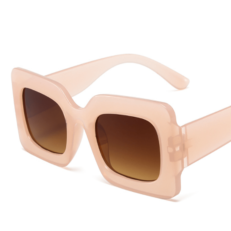 Y2K Square Sunglasses Jelly Glasses UV400