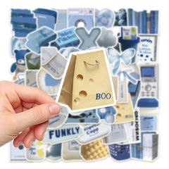 50pcs Graffiti Stickers for Helmets Laptops Water Cup Decoration