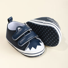 Cheerful Cartoon Sneakers for Baby Boys Lightweight Non Slip Shoes