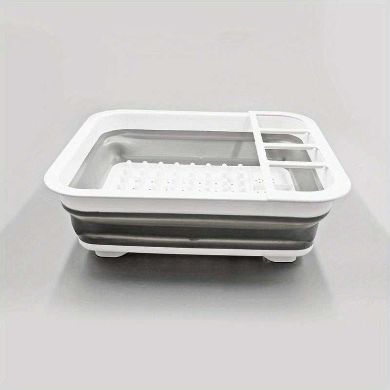 Collapsible Dish Drying Rack with Drainer Board