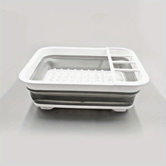 Collapsible Dish Drying Rack with Drainer Board