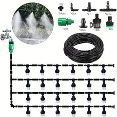 DIY Garden Drip Irrigation Hoses Watering System - Save Water & Time